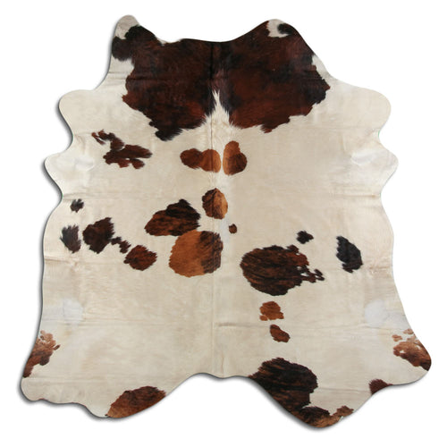 Tricolor Cowhide Rug L