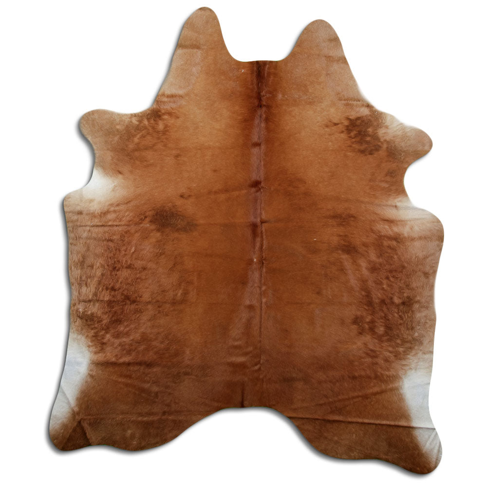 Brown Cowhide Rug XL