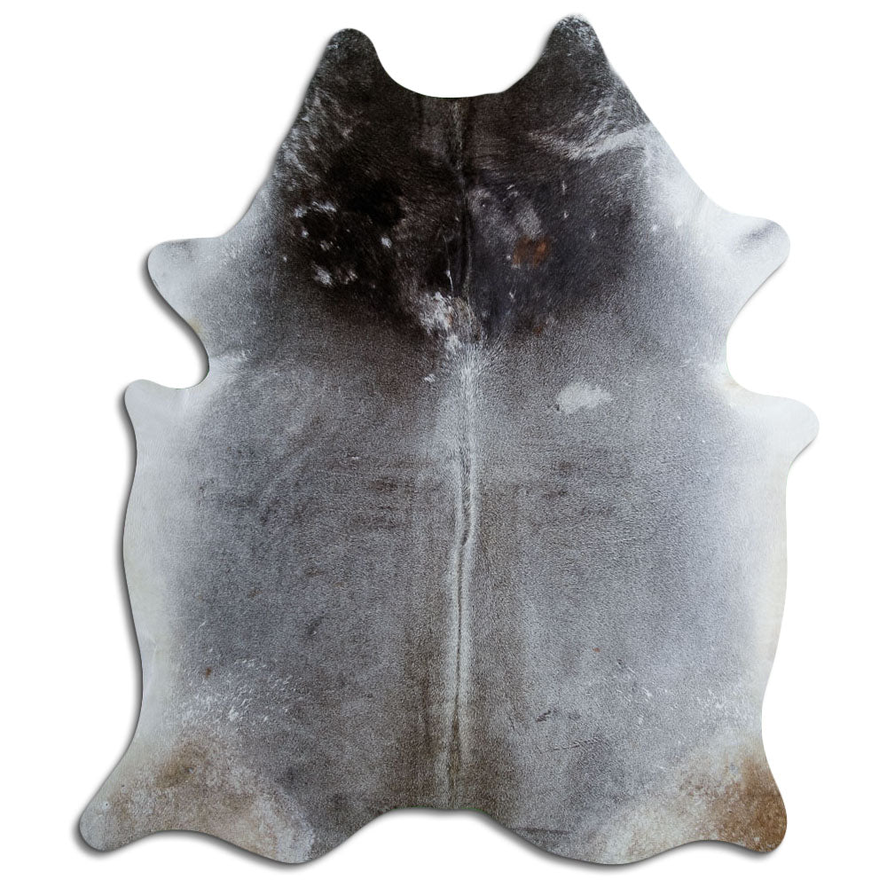 Grey Cowhide Rug XL