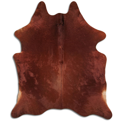 Brown Cowhide Rug XXL