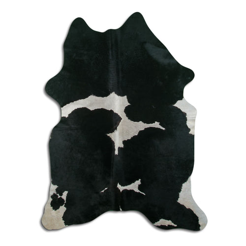 Black & White Cowhide Rug M