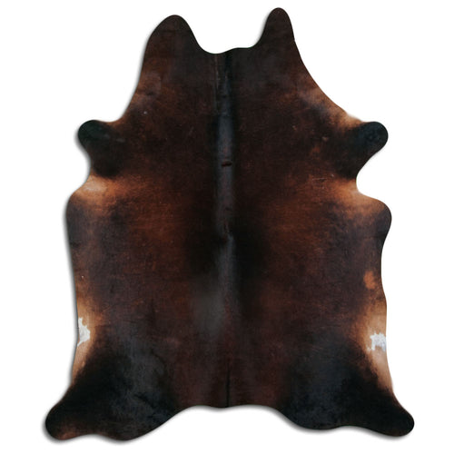 Brown Cowhide Rug XXL