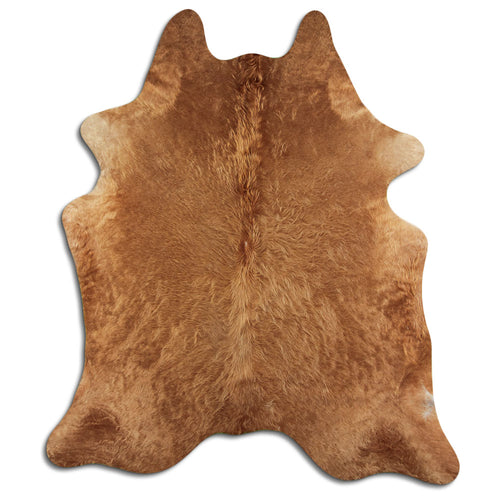 Brown Cowhide Rug L