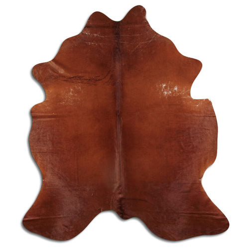 Brown Cowhide Rug XXL