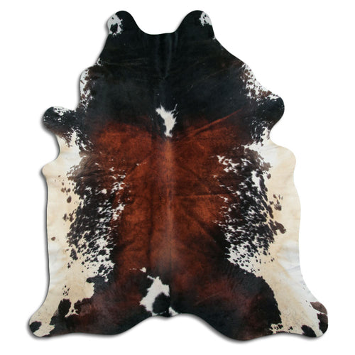 Tricolor Cowhide Rug XXL