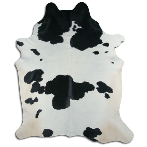 Black & White Cowhide Rug XXXL
