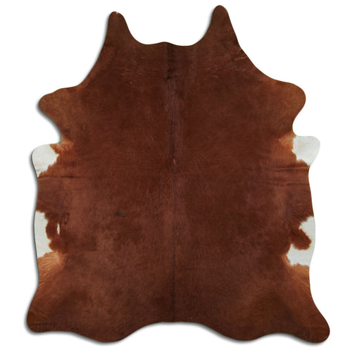 Brown Cowhide Rug XXL