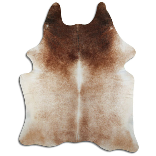 Tan Grey Cowhide Rug XXL