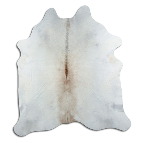 Tan Grey Cowhide Rug XL