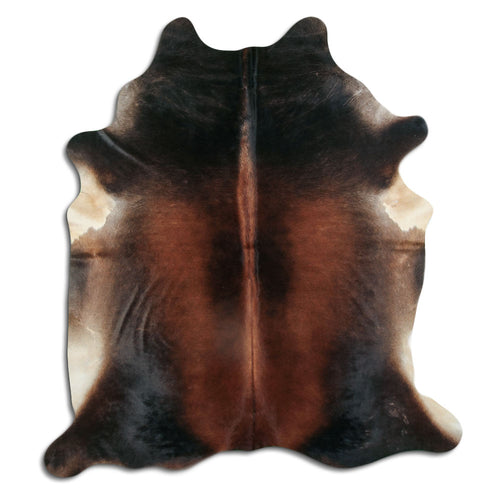 Brown Cowhide Rug XXL