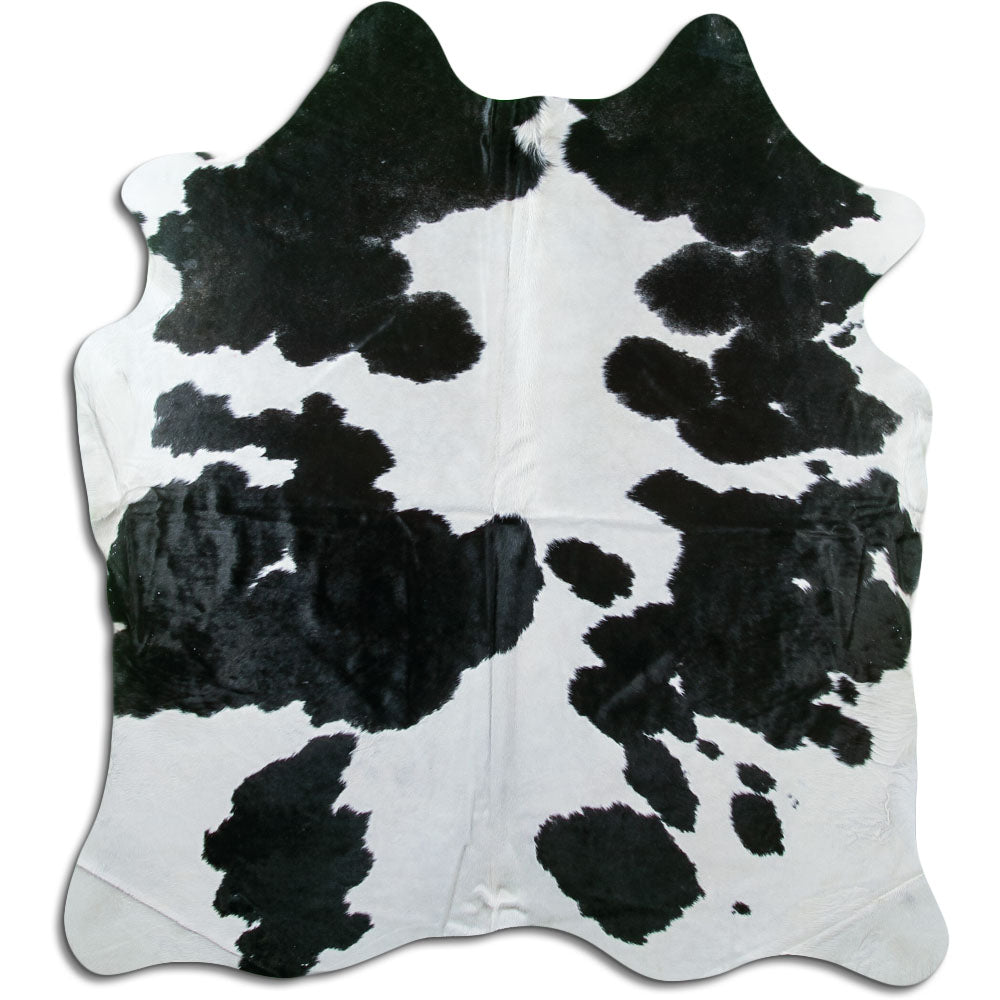 Black & White Cowhide Rug L