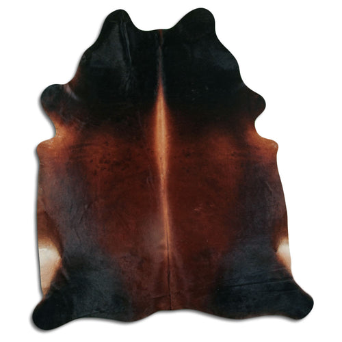 Brown Cowhide Rug XL