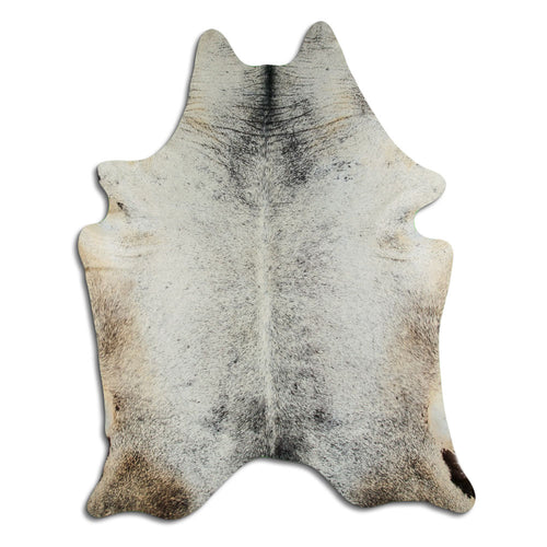 Salt & Pepper Cowhide Rug XXXL