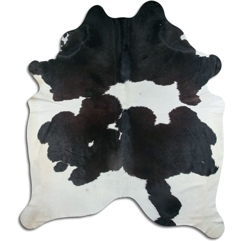 Black & White Cowhide Rug XXXL