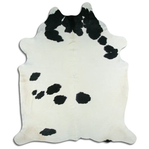 Black & White Cowhide Rug XXXL