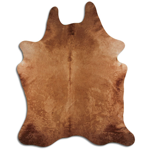Brown Cowhide Rug XXXL