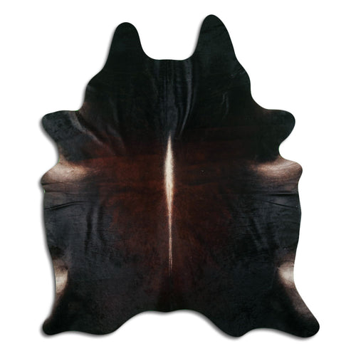 Brown Cowhide Rug XXL