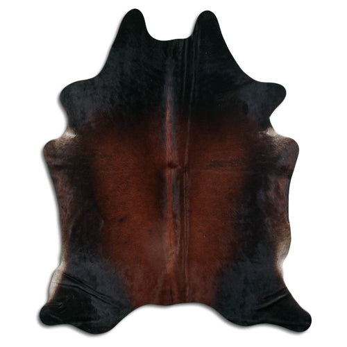 Brown Cowhide Rug XL