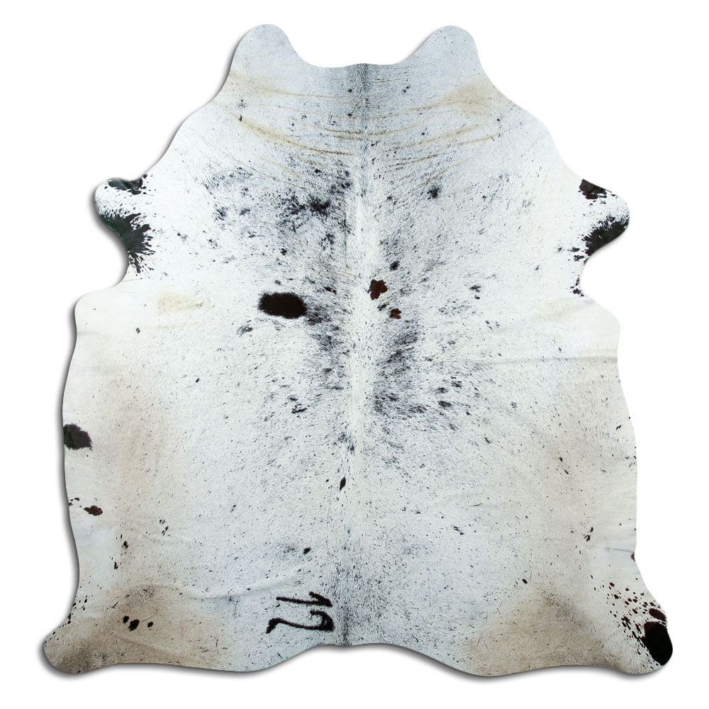 Salt & Pepper Cowhide Rug XXL