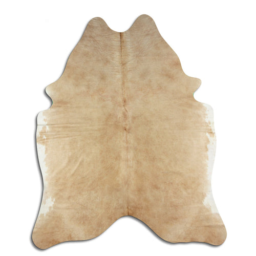 Brown Cowhide Rug L