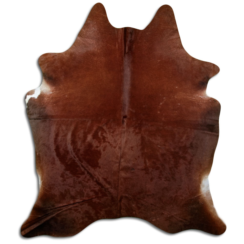 Brown Cowhide Rug XL