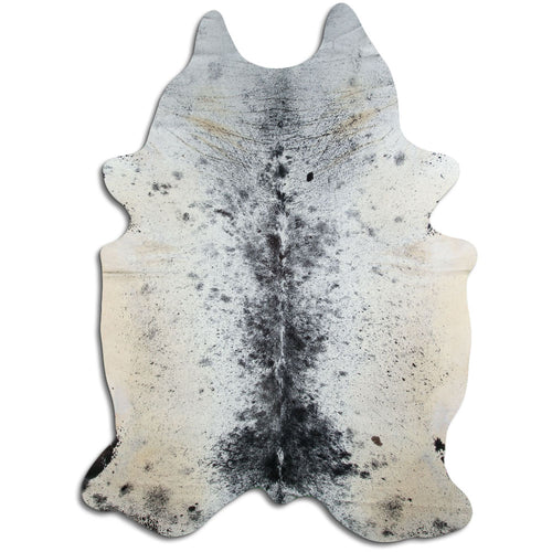 Salt & Pepper Cowhide Rug XXXL