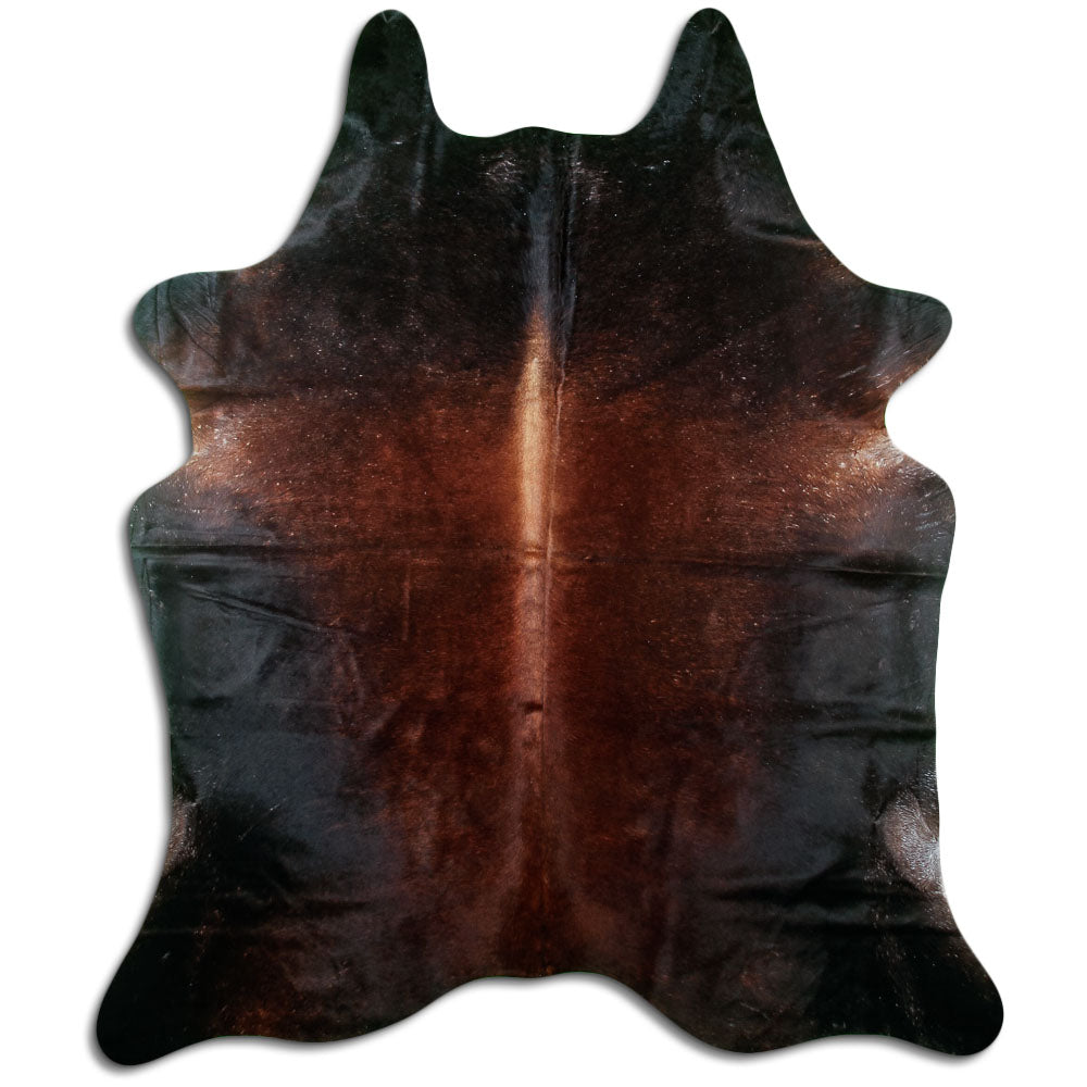 Brown Cowhide Rug XXL