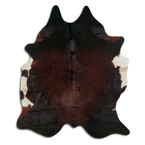 Brown Cowhide Rug XXL