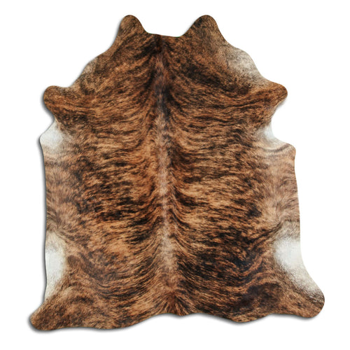 Brindle Cowhide Rug L