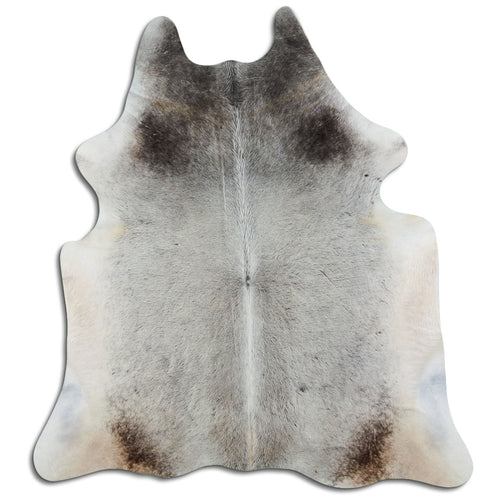 Grey Cowhide Rug XL