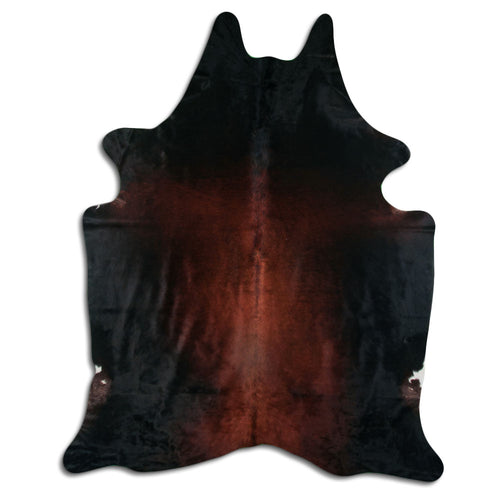Brown Cowhide Rug XXXL