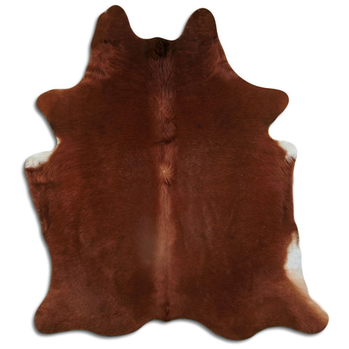 Brown Cowhide Rug M
