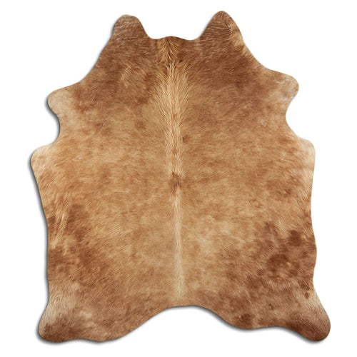 Brown Cowhide Rug L
