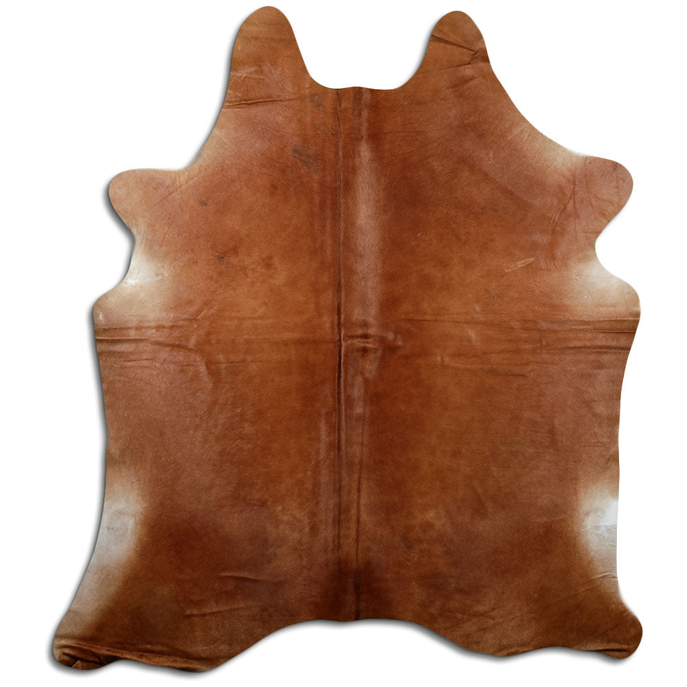 Brown Cowhide Rug XXL