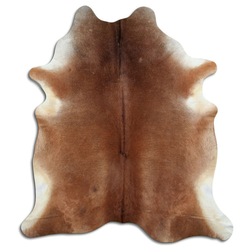 Brown Cowhide Rug XXL