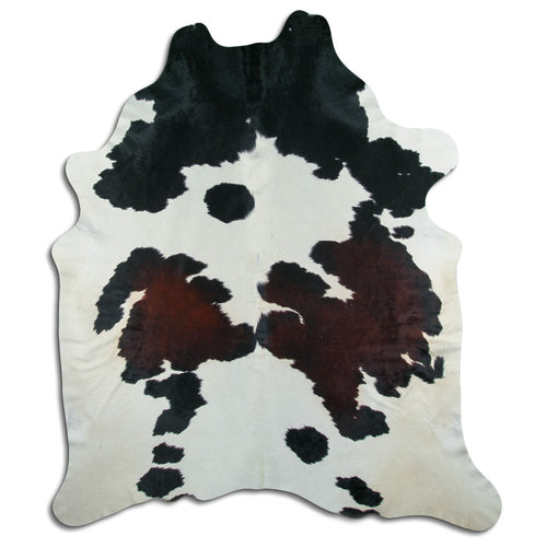 Tricolor Cowhide Rug XXXL