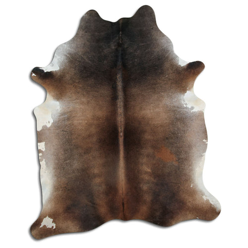 Brown Cowhide Rug XXL