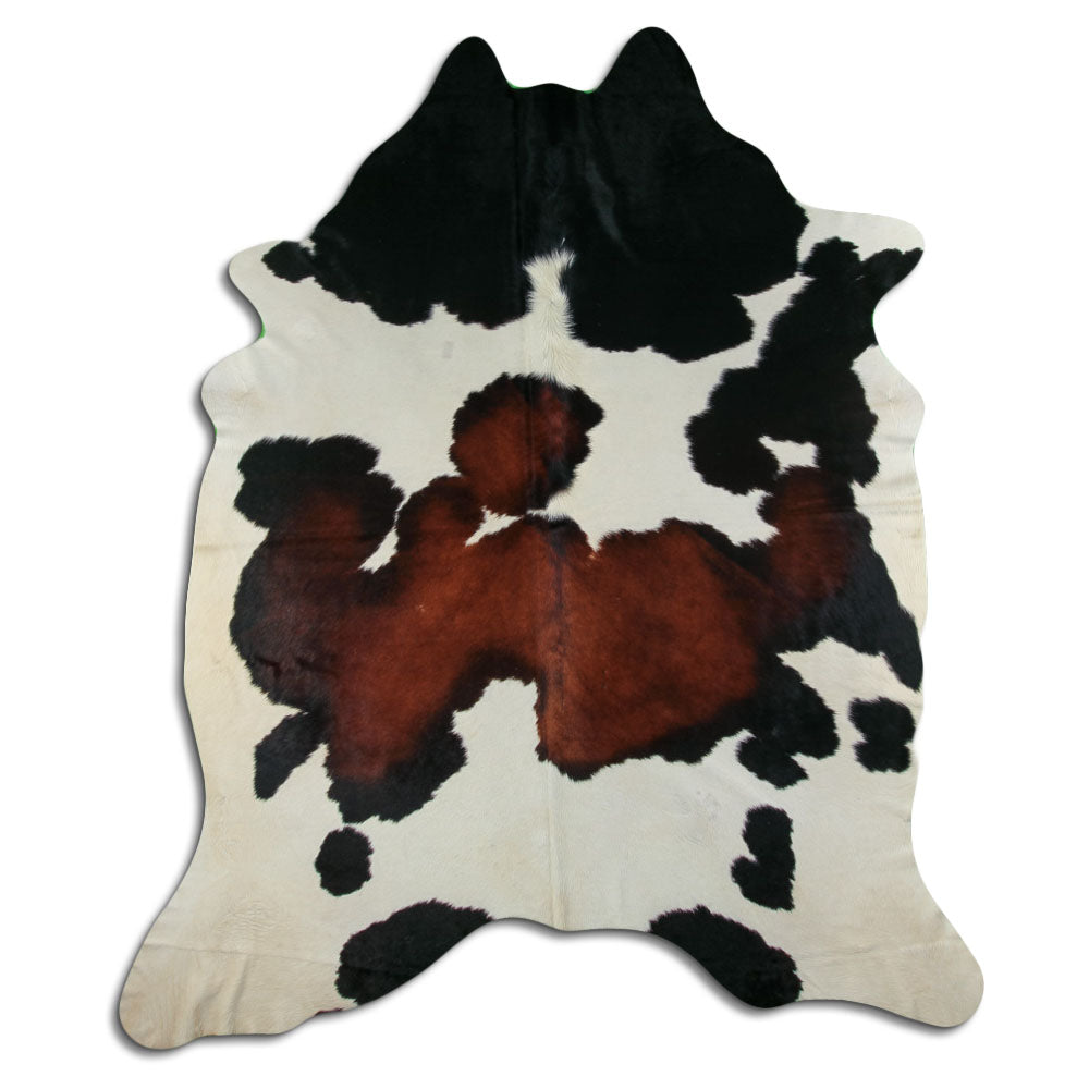 Tricolor Cowhide Rug XXL