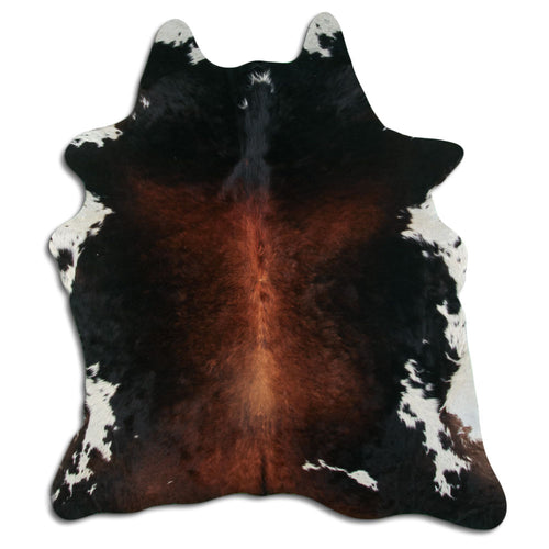 Tricolour Cowhide Rug L