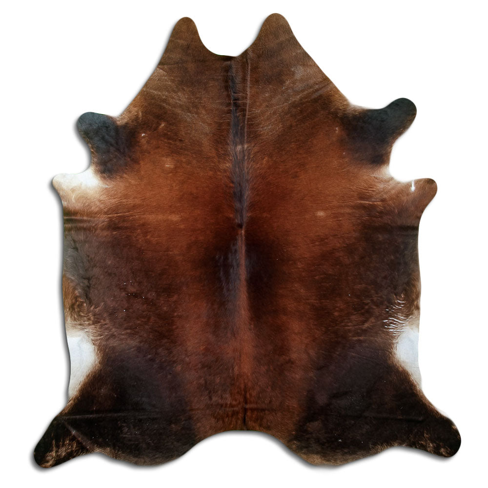 Brown Cowhide Rug XXL
