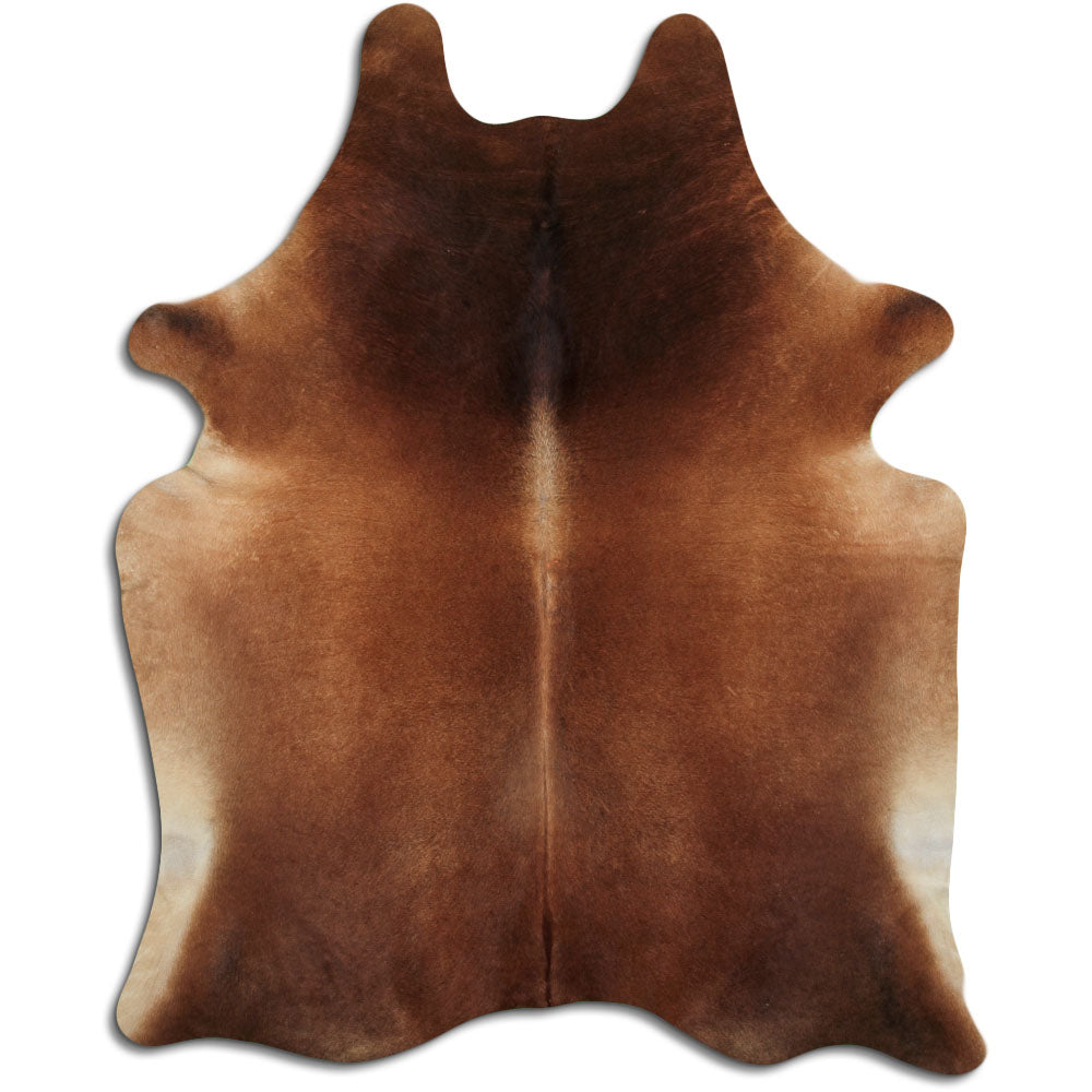 Brown Cowhide Rug XXL