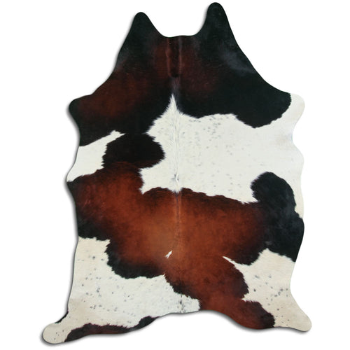 Tricolor Cowhide Rug L
