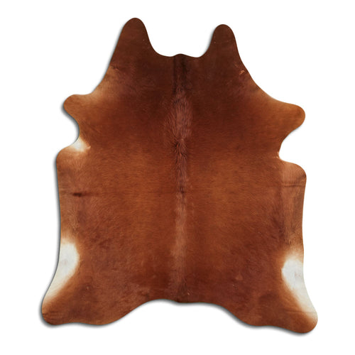 Brown Cowhide Rug XXL