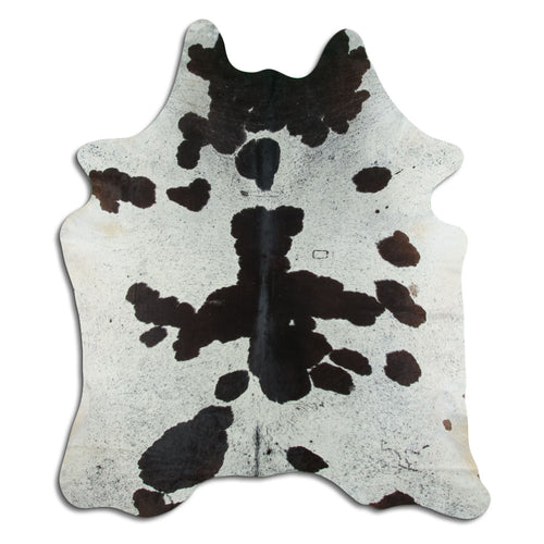Black & White Cowhide Rug XXL