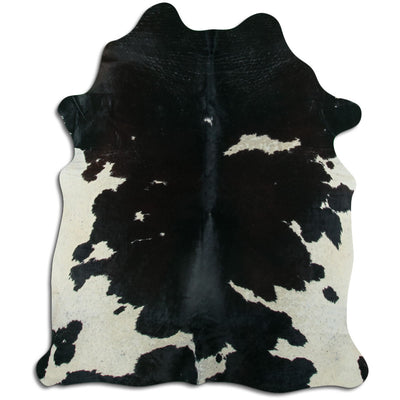 Black & White Cowhide Rug M