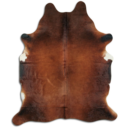 Brown Cowhide Rug XXL