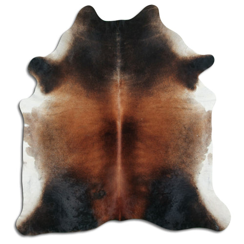 Brown Cowhide Rug XXL