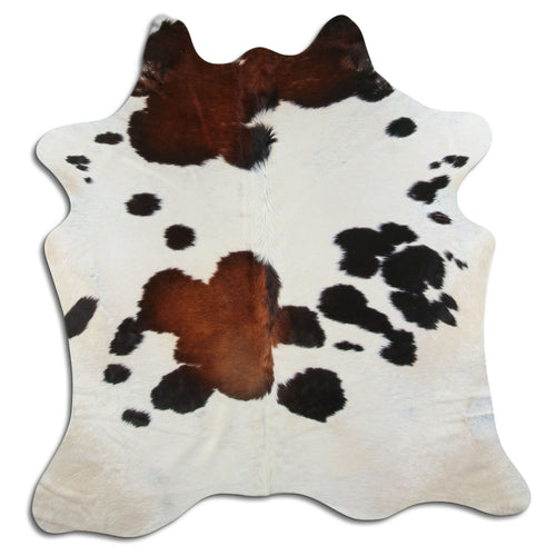 Tricolour Cowhide Rug L