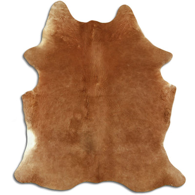 Brown Cowhide Rug L