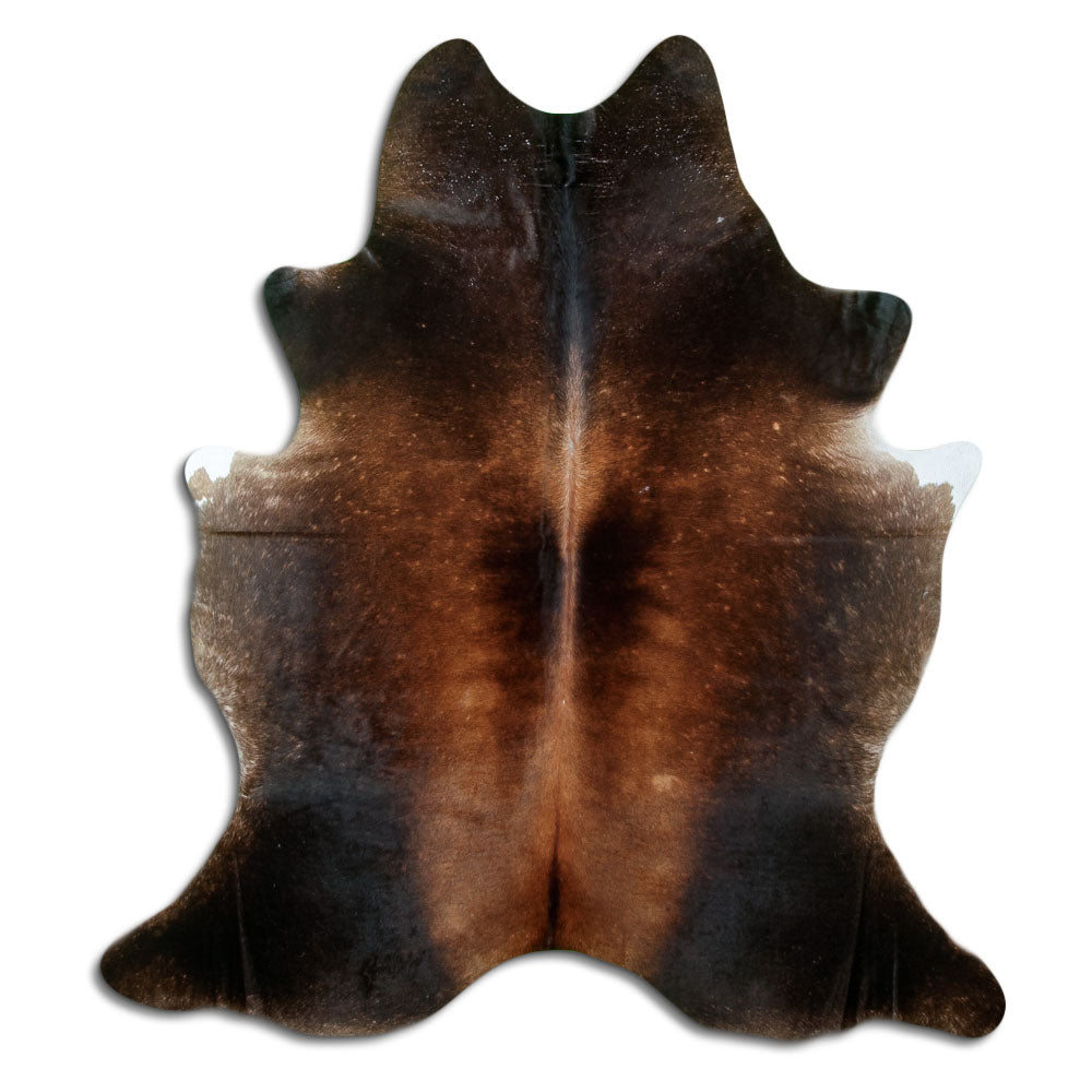 Brown Cowhide Rug XXL